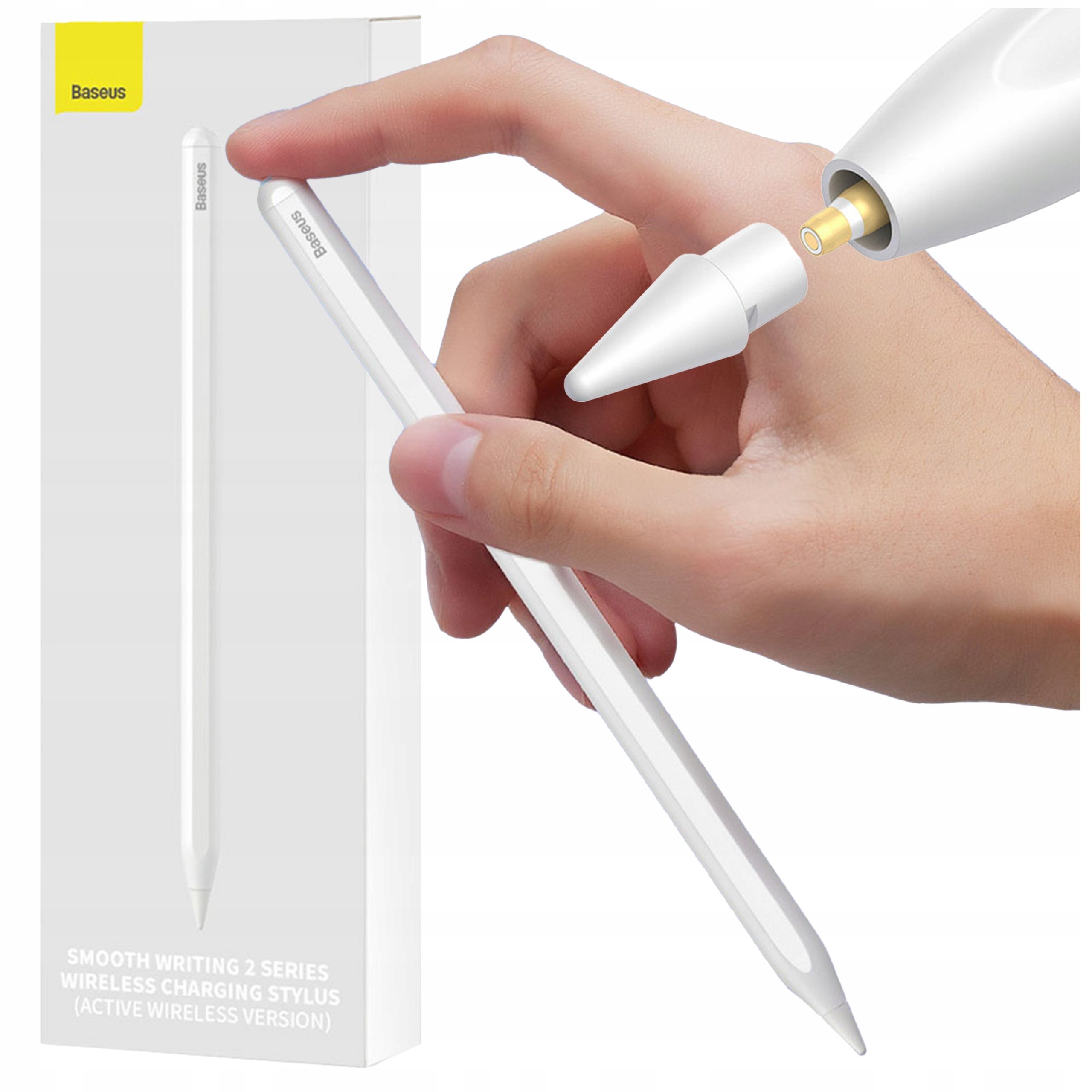  Baseusas tušinukas magnetinio pasyvus 3in1 mju pen universalus ekranams