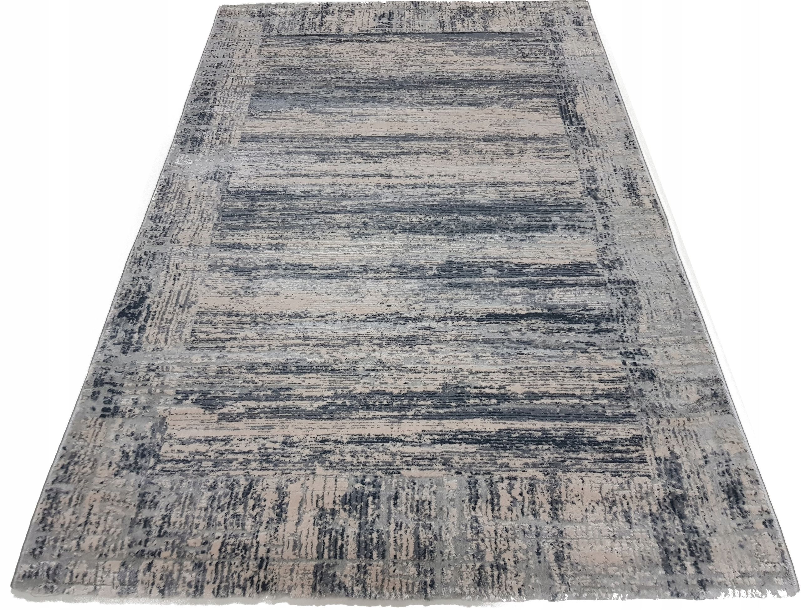  Kilimas laila vintage lofto stiliaus pilkas mėlynas 200x300 nakrapiany betonas pilka