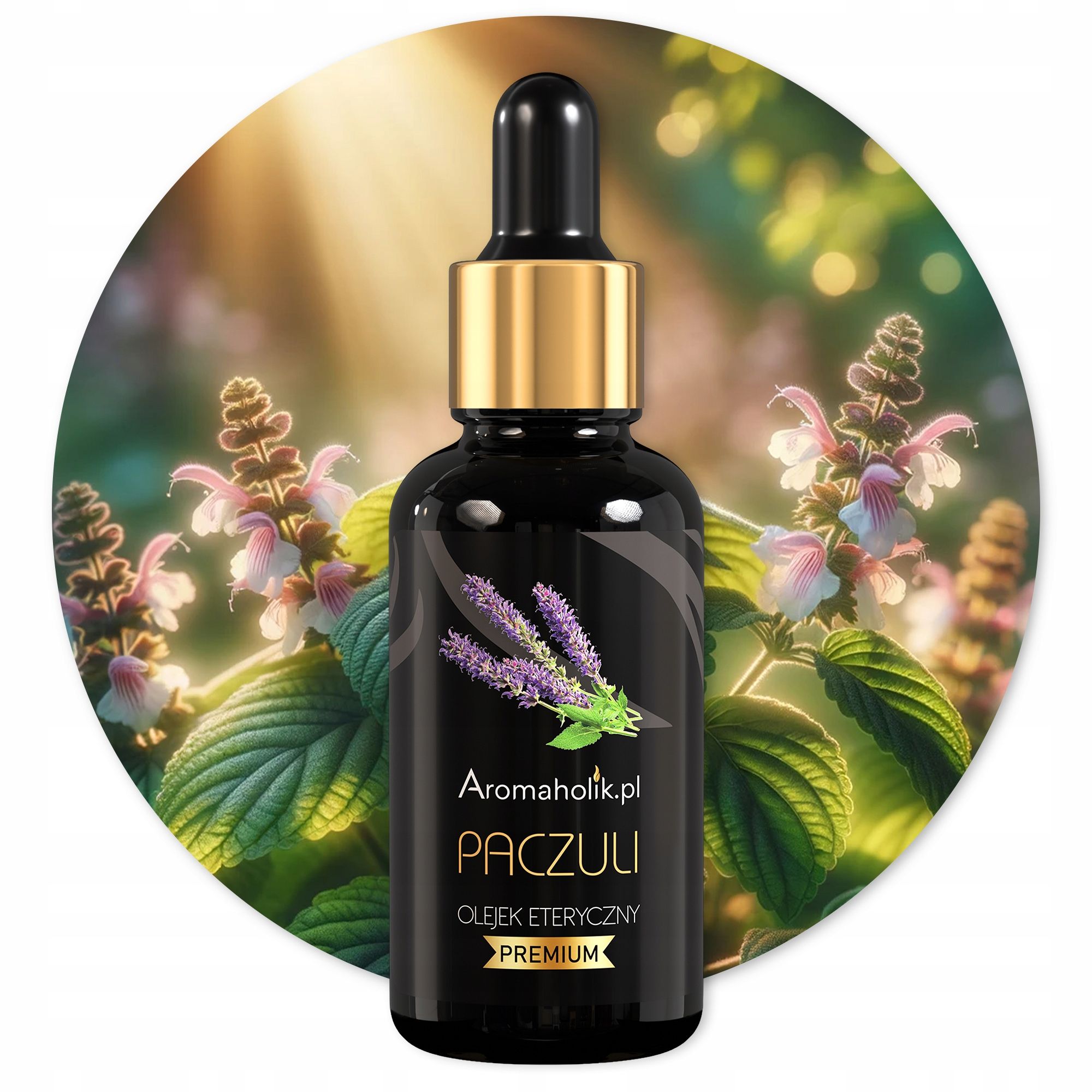  Olej paczula patchouli - přírodní vůně pro relaxaci na koupání mýdla svíčky