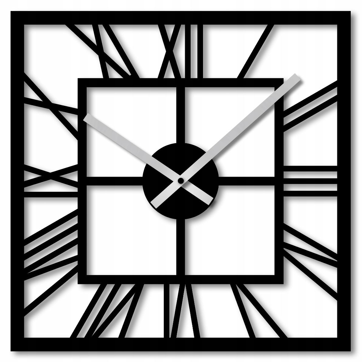  Wall clock 60 cm clock on the wall big clock openwork classic big numbers