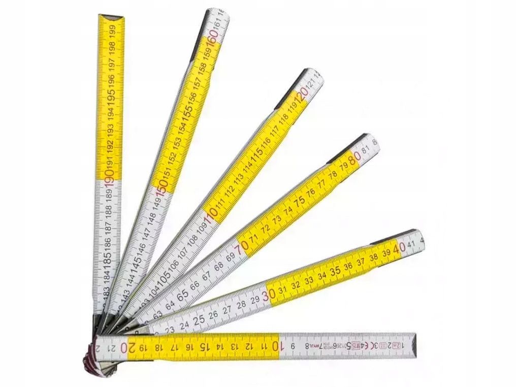  Hultafors t59-2-10w folding wooden ruler 2m