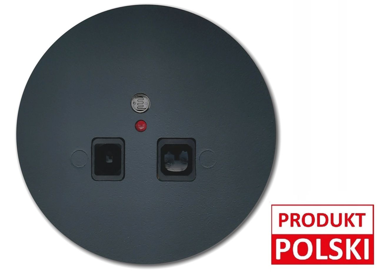  Judesio jutiklis su sutemų jutikliu lazeris laiptams elegant ms11 baltas