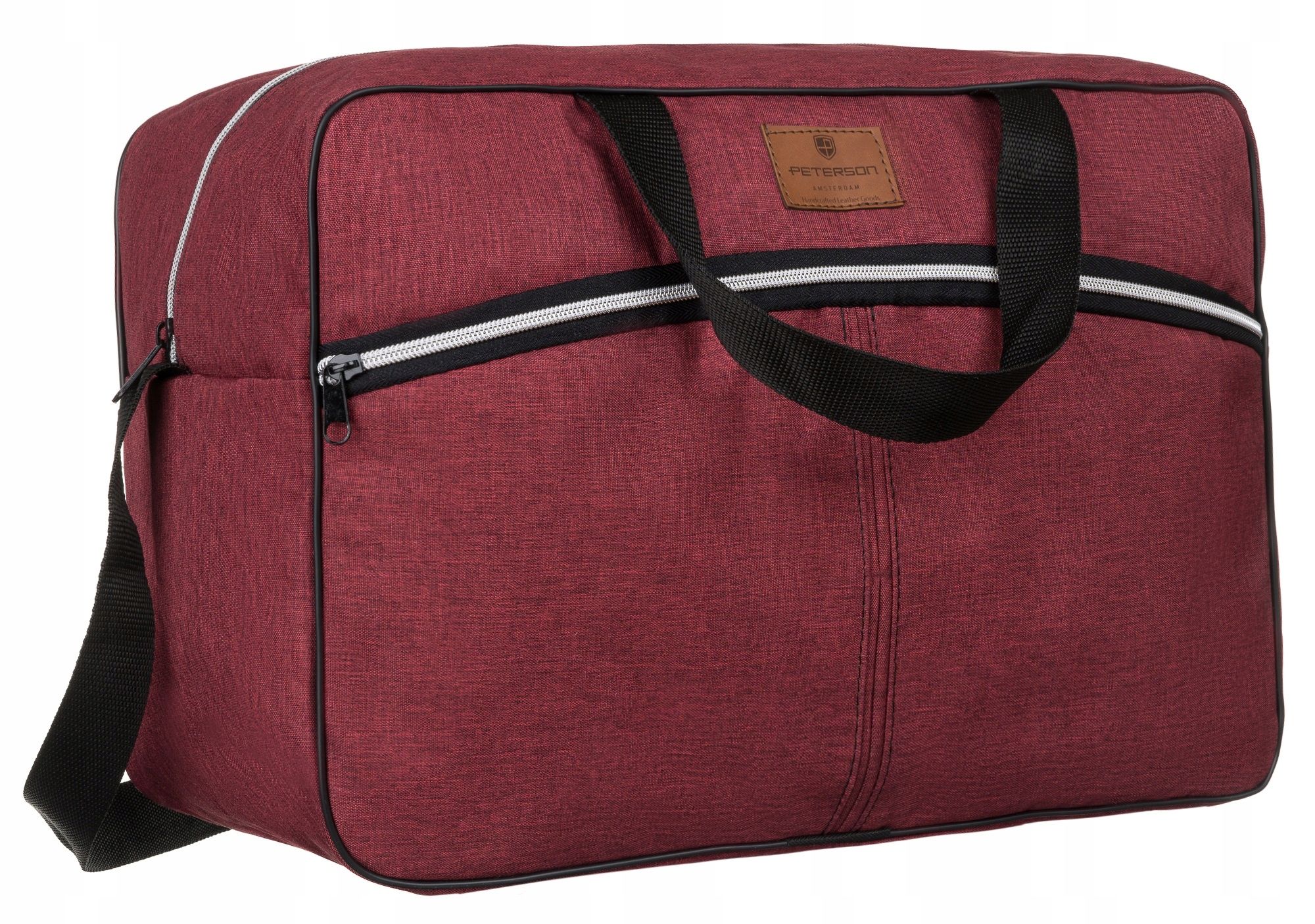  Reisetasche peterson ptn tp-black-silver