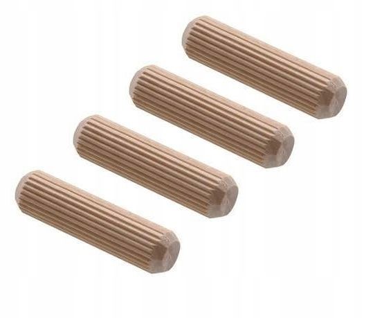  Dřevěné nábytkové hmoždinky instalace 6x35mm 100 ks.