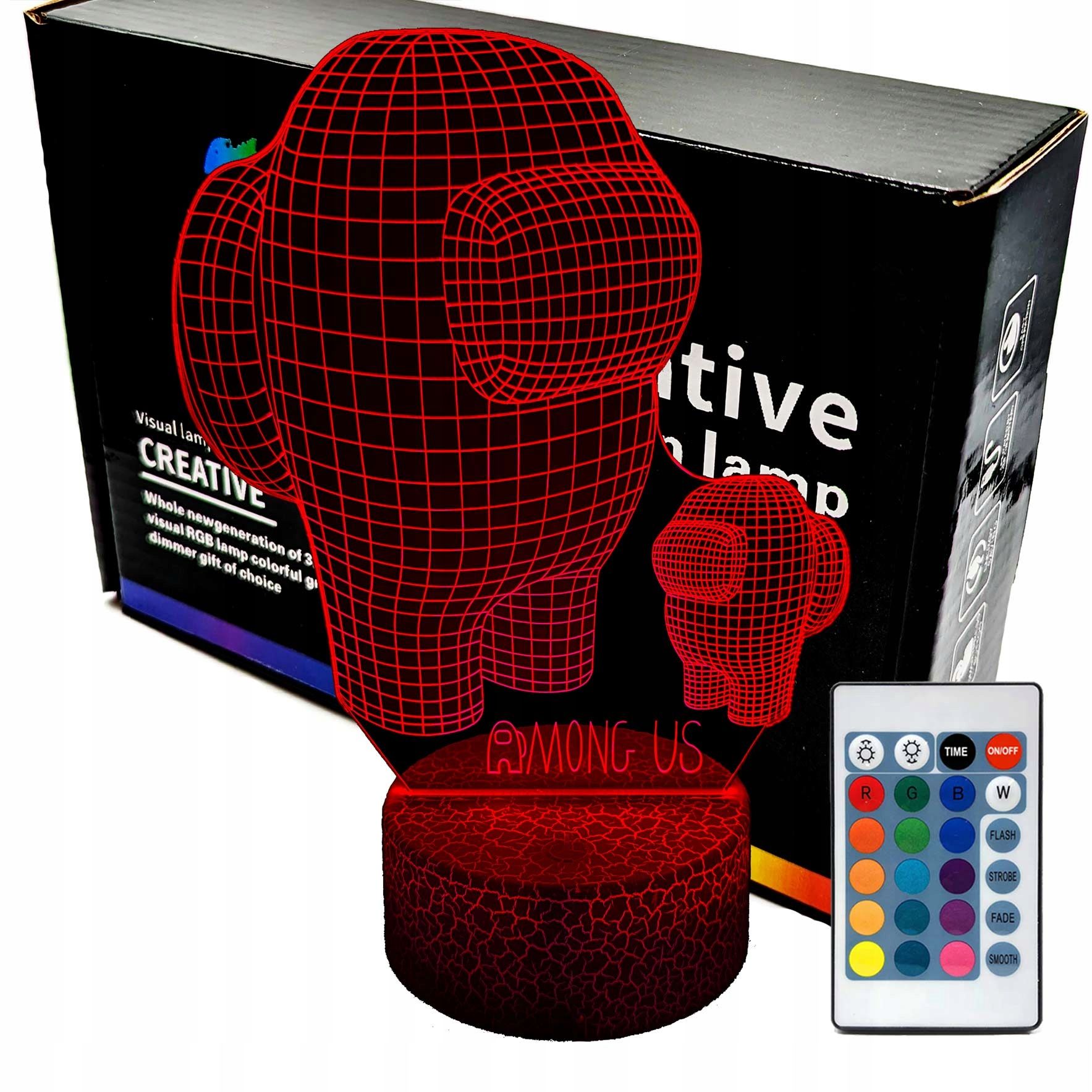  Noční světlo fortnite 3d lampy led