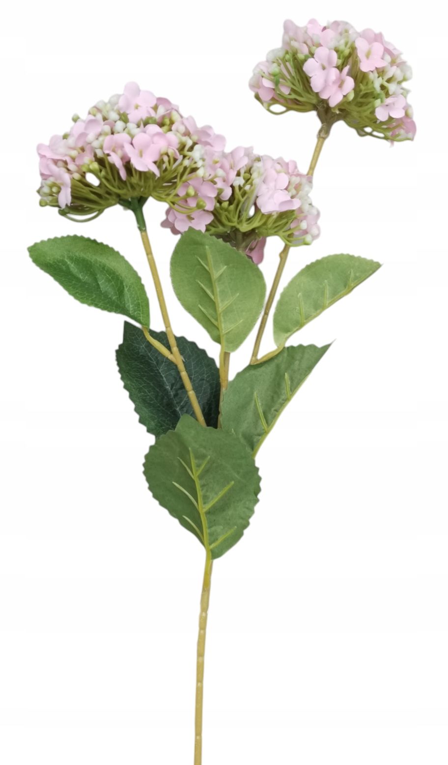  Hortenzie obal větvička umělá květina dodatek 60 cm fialová