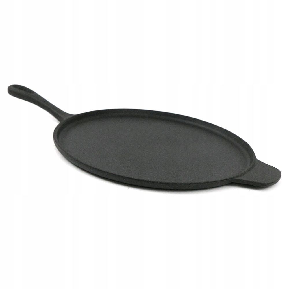  Ketaus keptuvė į steakow grilis 23cm juodos spalvos