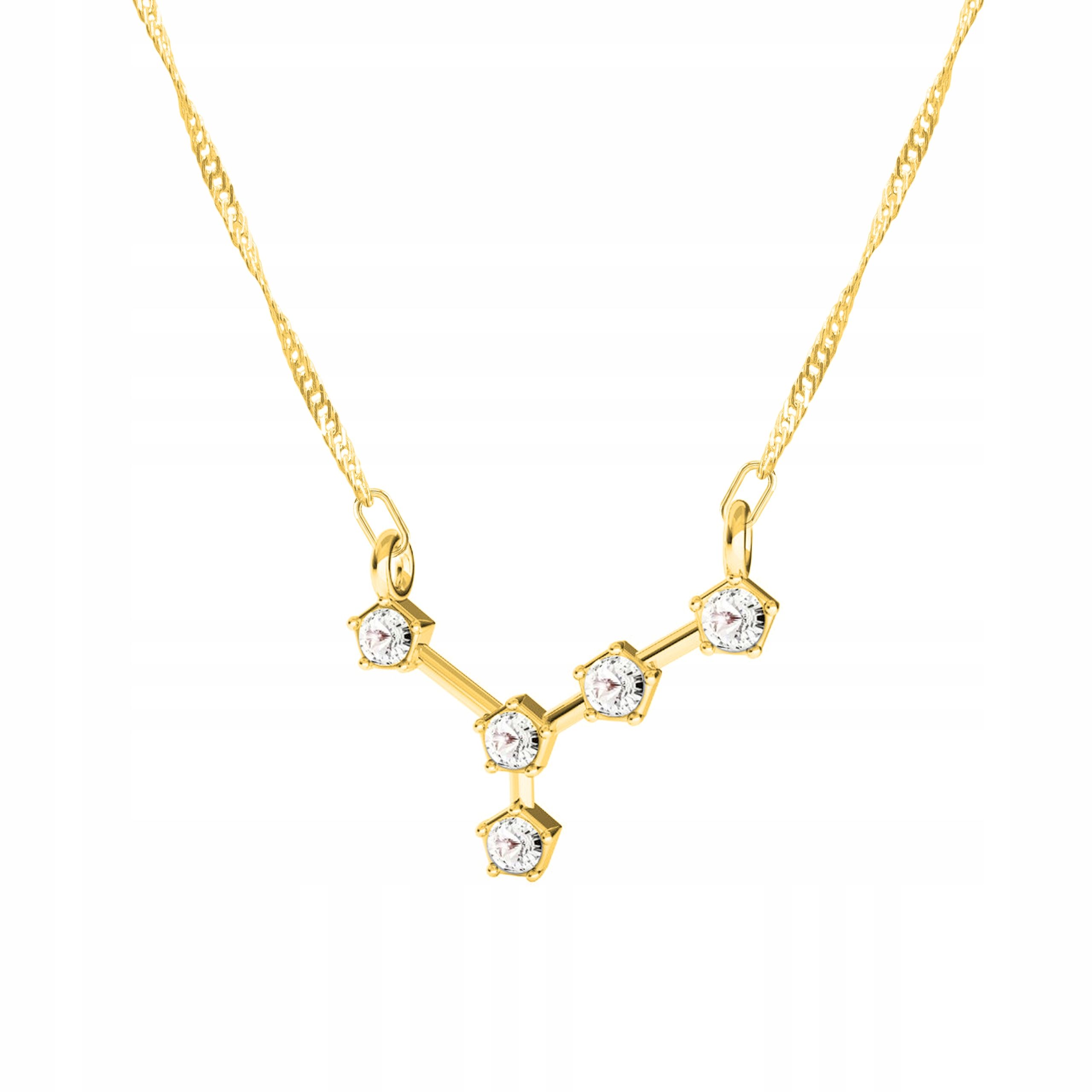  Goldkette halskette 925 mond hörner