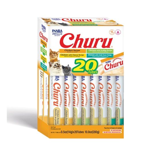  Inaba kreminiai skanėstai su tunais 40x14g
