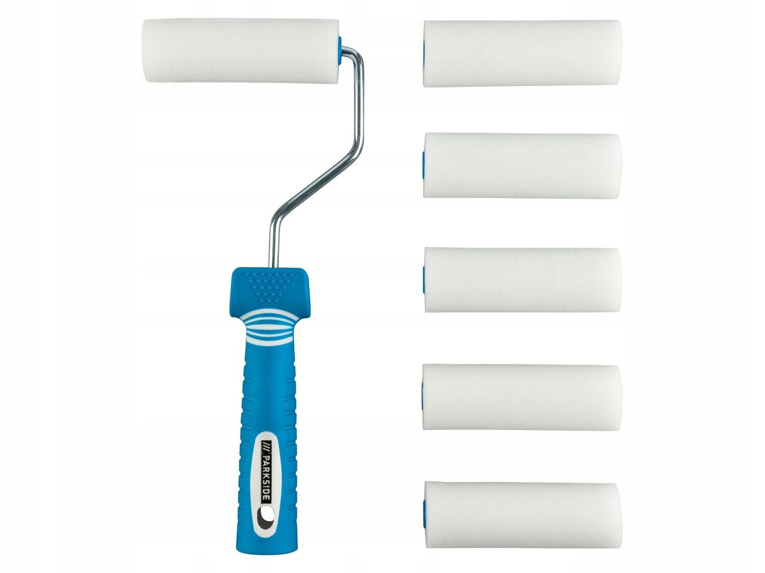  Parkside painting kit 6x rollers for stains 100 mm