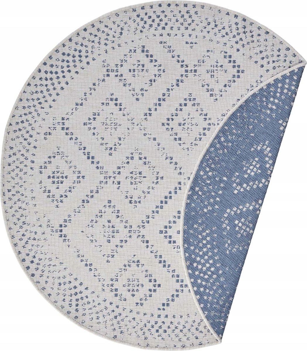  Round carpet for the living room 140cm , soft italian ,green creamy pattern mandala