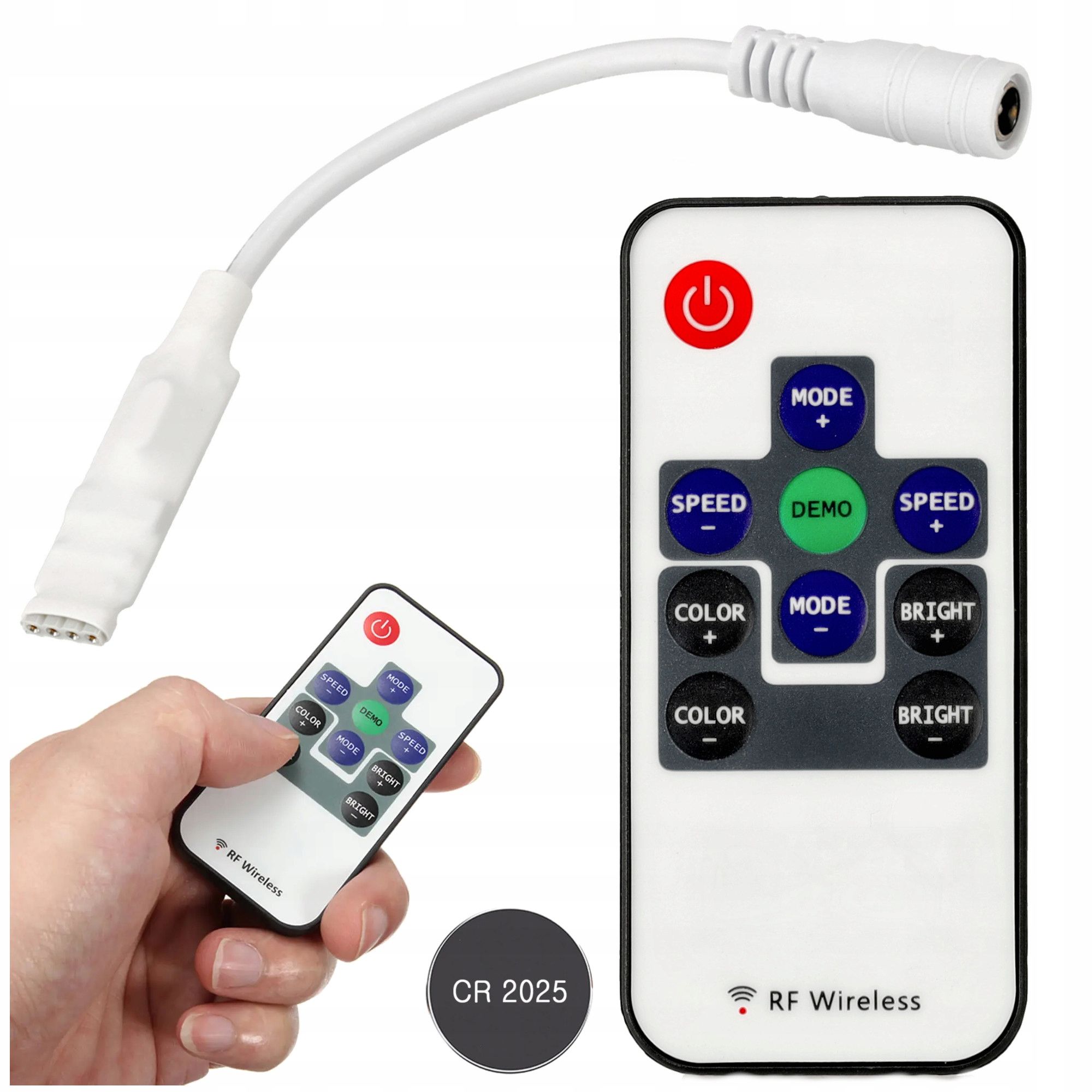 Valdiklio led juostos rgb smart tuya 5-24v 6a dc programėlė mobilus