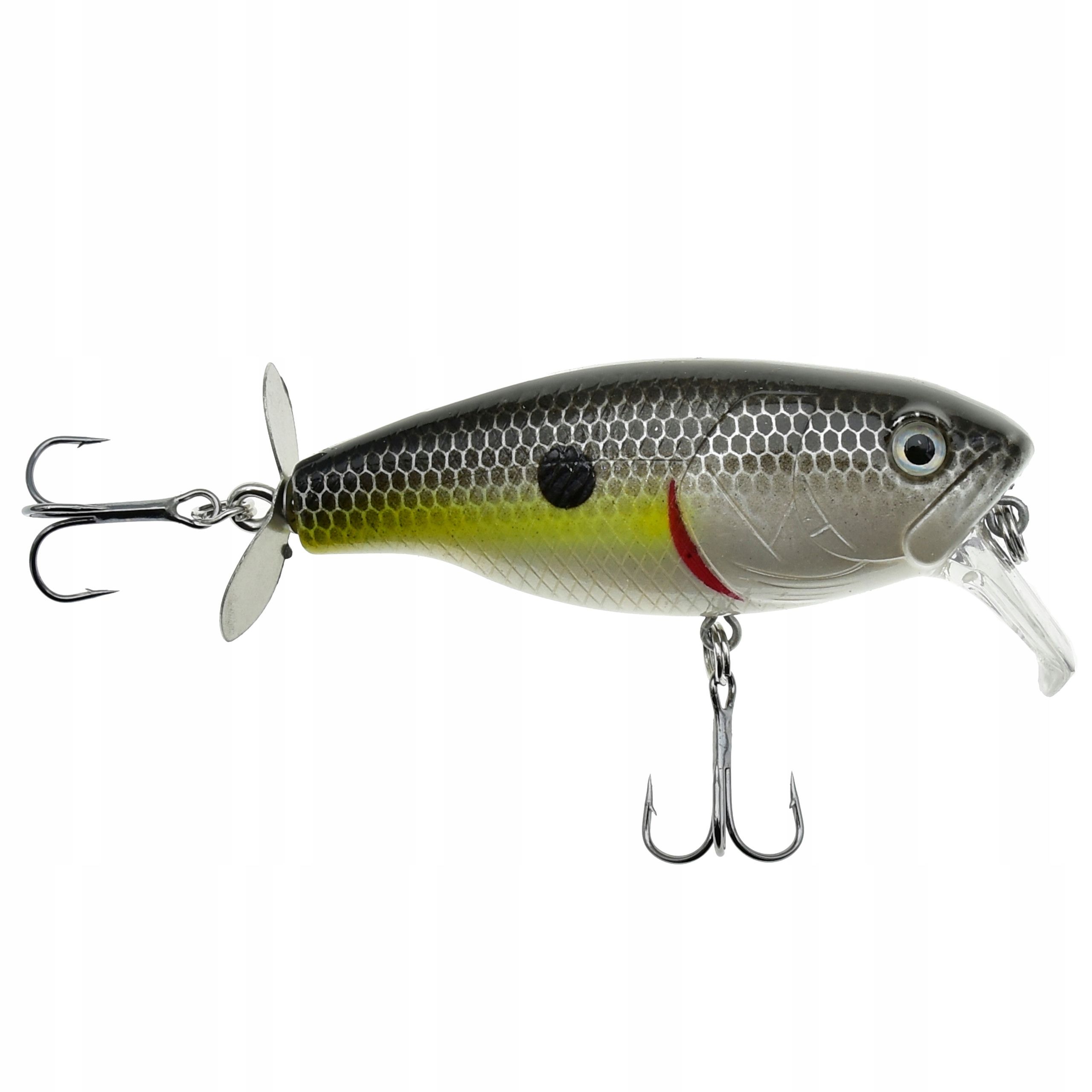  Wobbler zum angeln minnow pop walker 3d kunstköder 5,5 cm 8 g