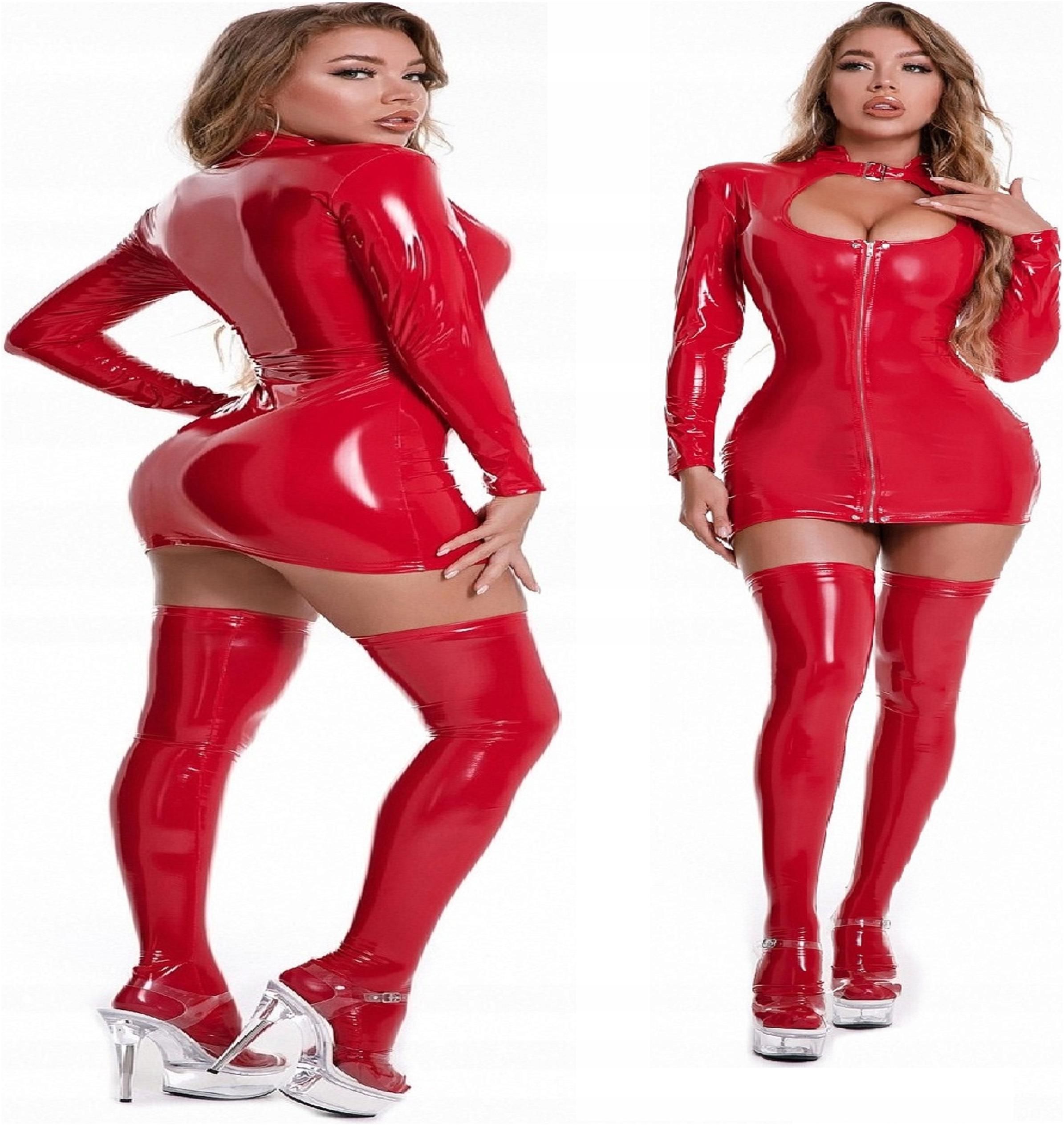  Kostým ženský šaty i ponožky soubor sexy xxl