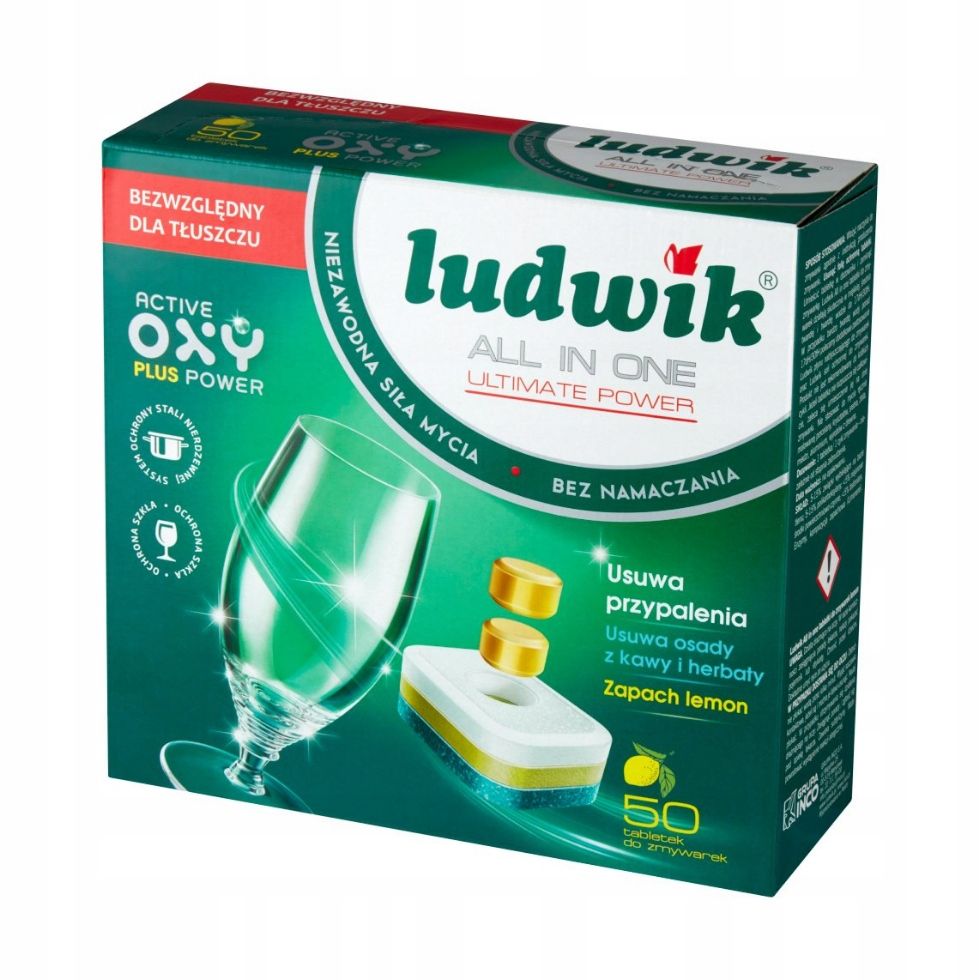  Tablety pro myčky nádobí ludwik all in one 50 ks.