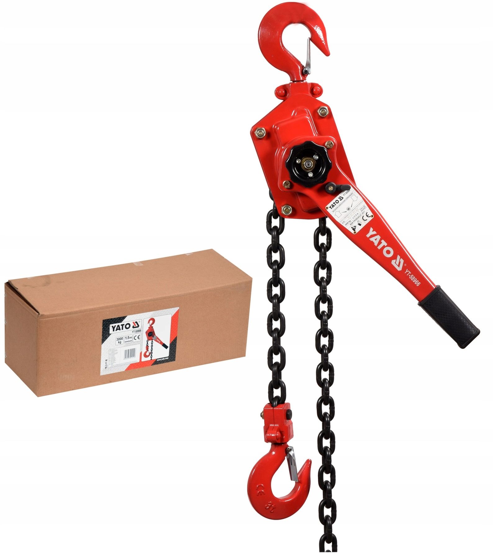  Yato chain winch 3000kg 1,5m