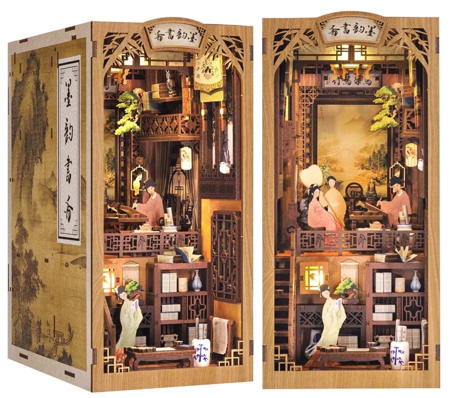  Miniatūra māja book nook vasara fejas dāvana diy