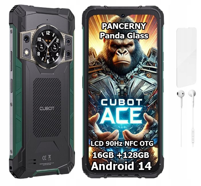  Smartphone cubot king kong star 2 24/256gb dual 5g armored ip69k military