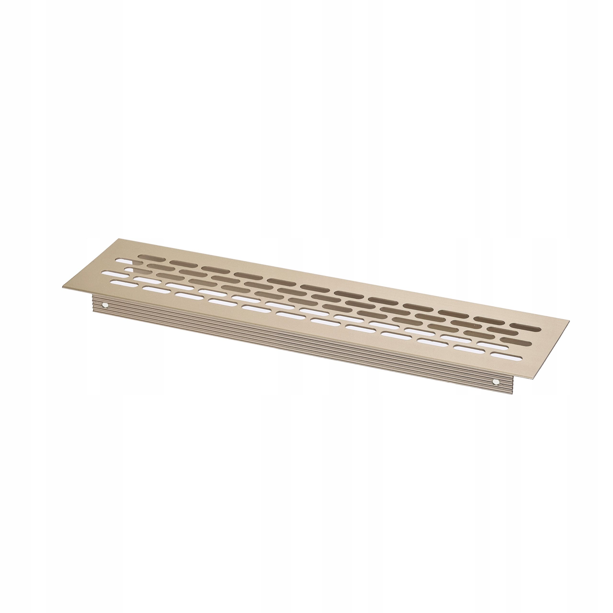  Aluminium möbel lüftungsgitter für möbel metall 80x480 mm kaschmir