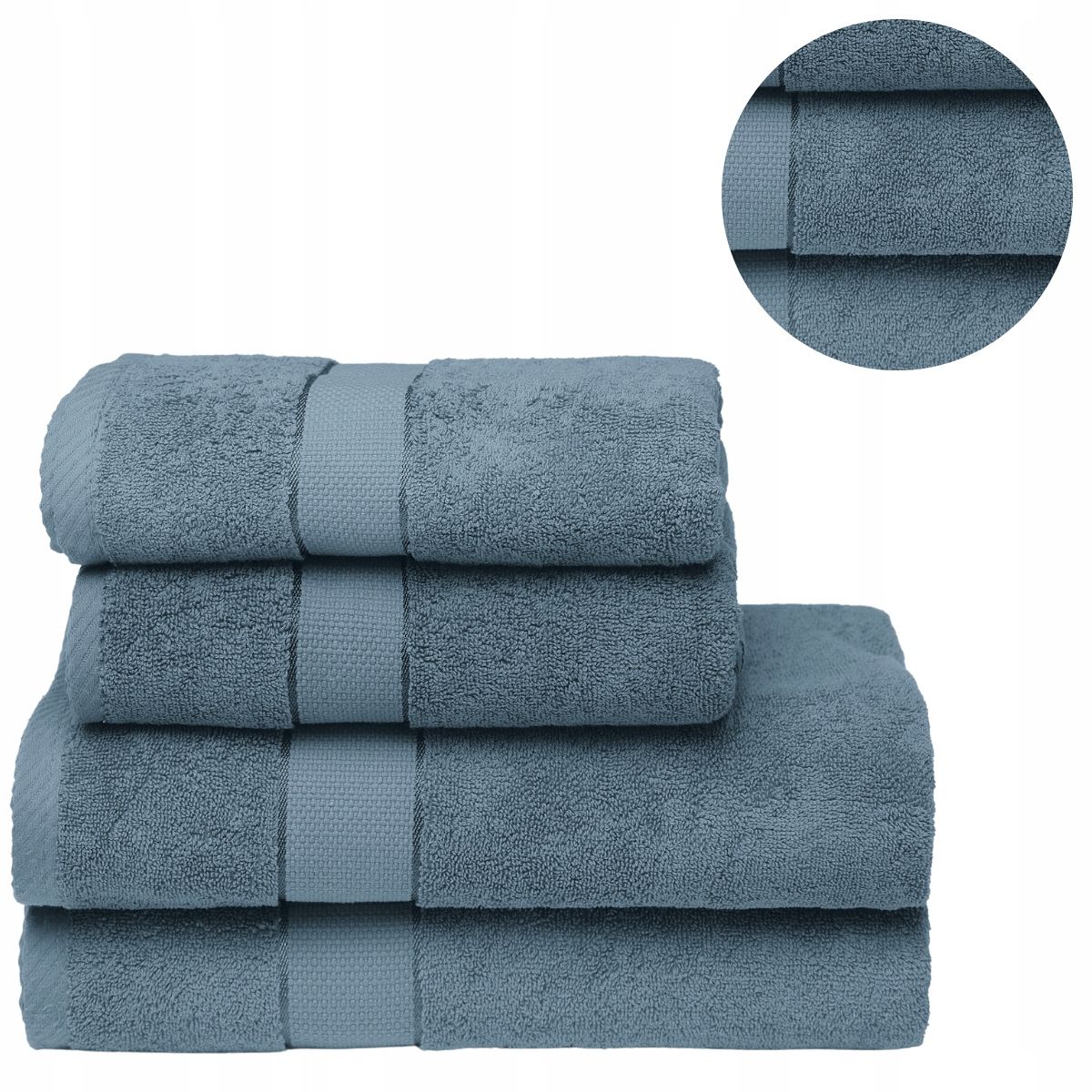  Množina 4 uteráky kúpanie 2x 70x140 2x 50x100 bavlna 500g množina kúpele