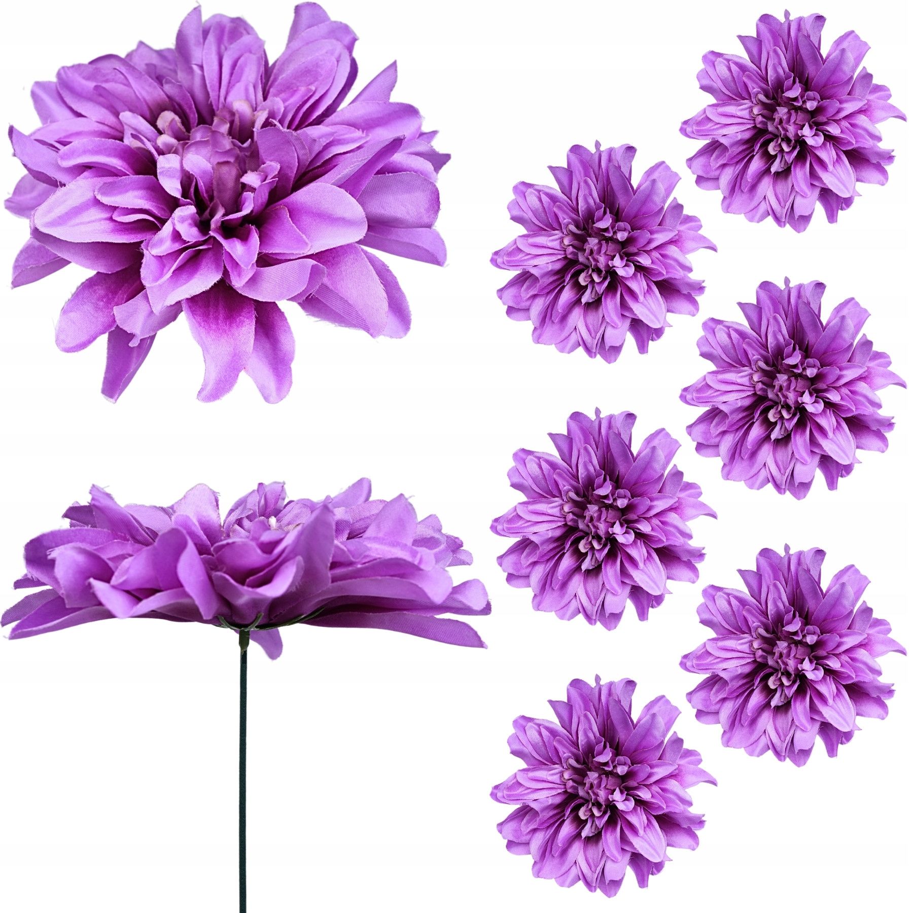  Dirbtiniai lelijos dirbtinės gėlės šakelė su liliami į vainikams puokščių 50cm