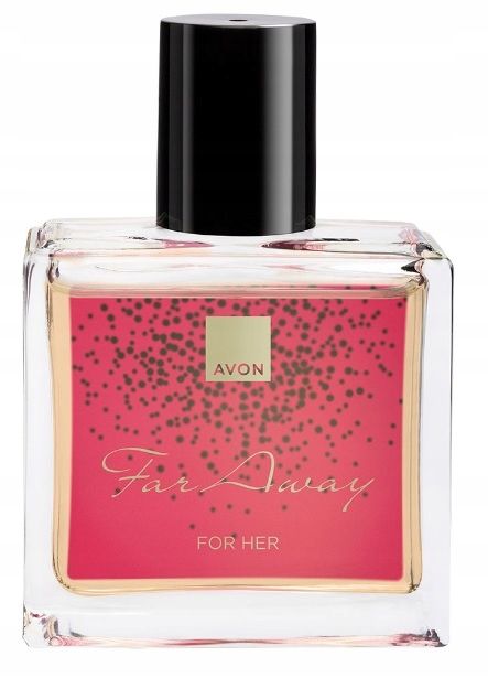  Avon far away aurora perfumed water vanilla lily rose vial unikat
