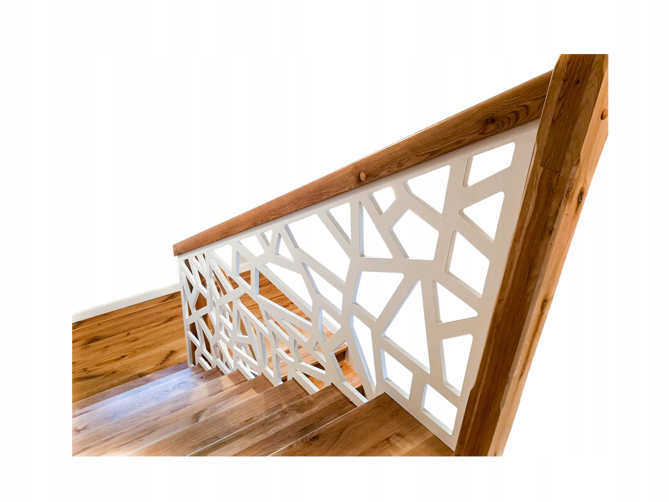  Ažuurne balustraad 22 mm - täitmine 1x1 m valge