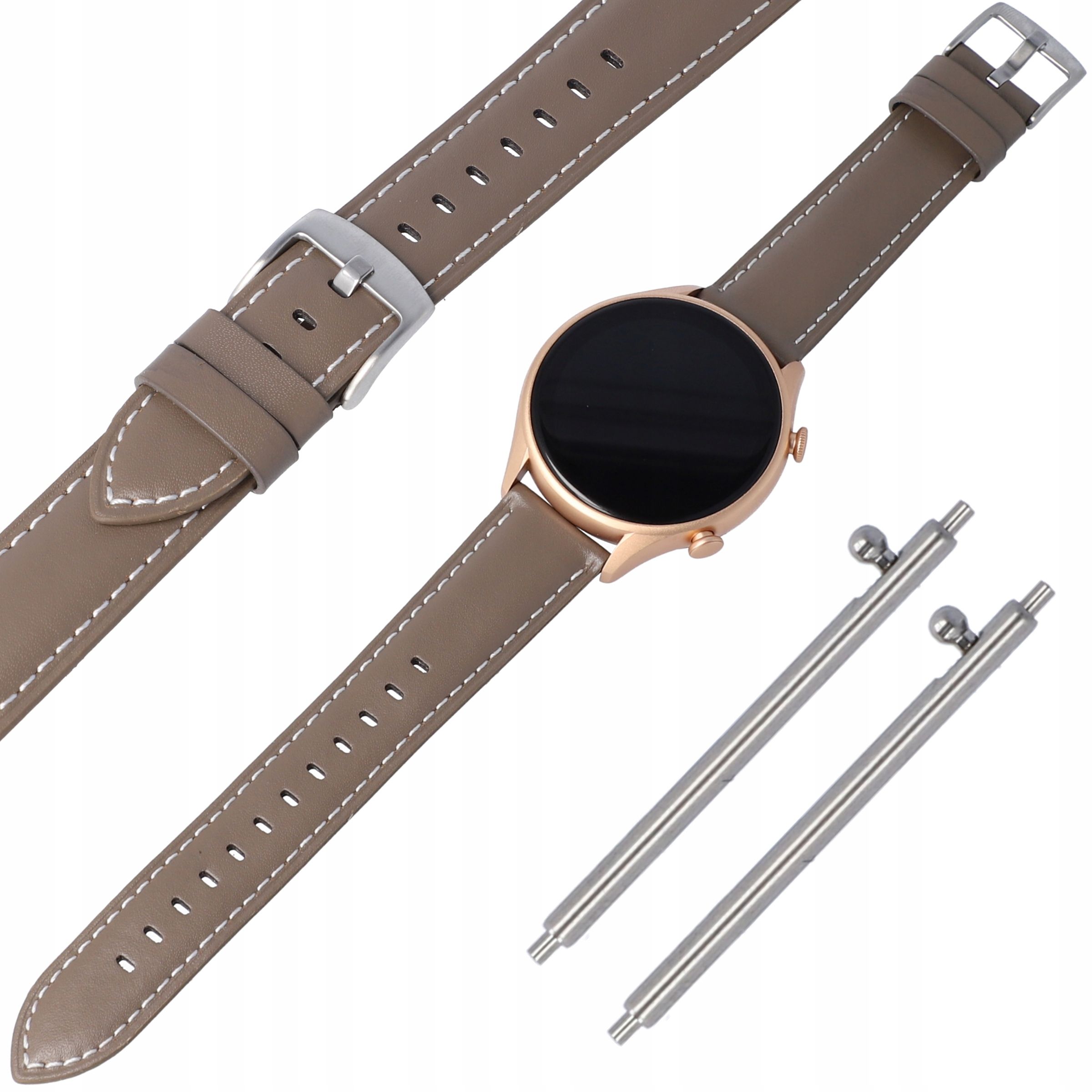  Ledergürtel huawei (englisch) watch gt2 gt3 42mm elegant feminin verschiedene farben