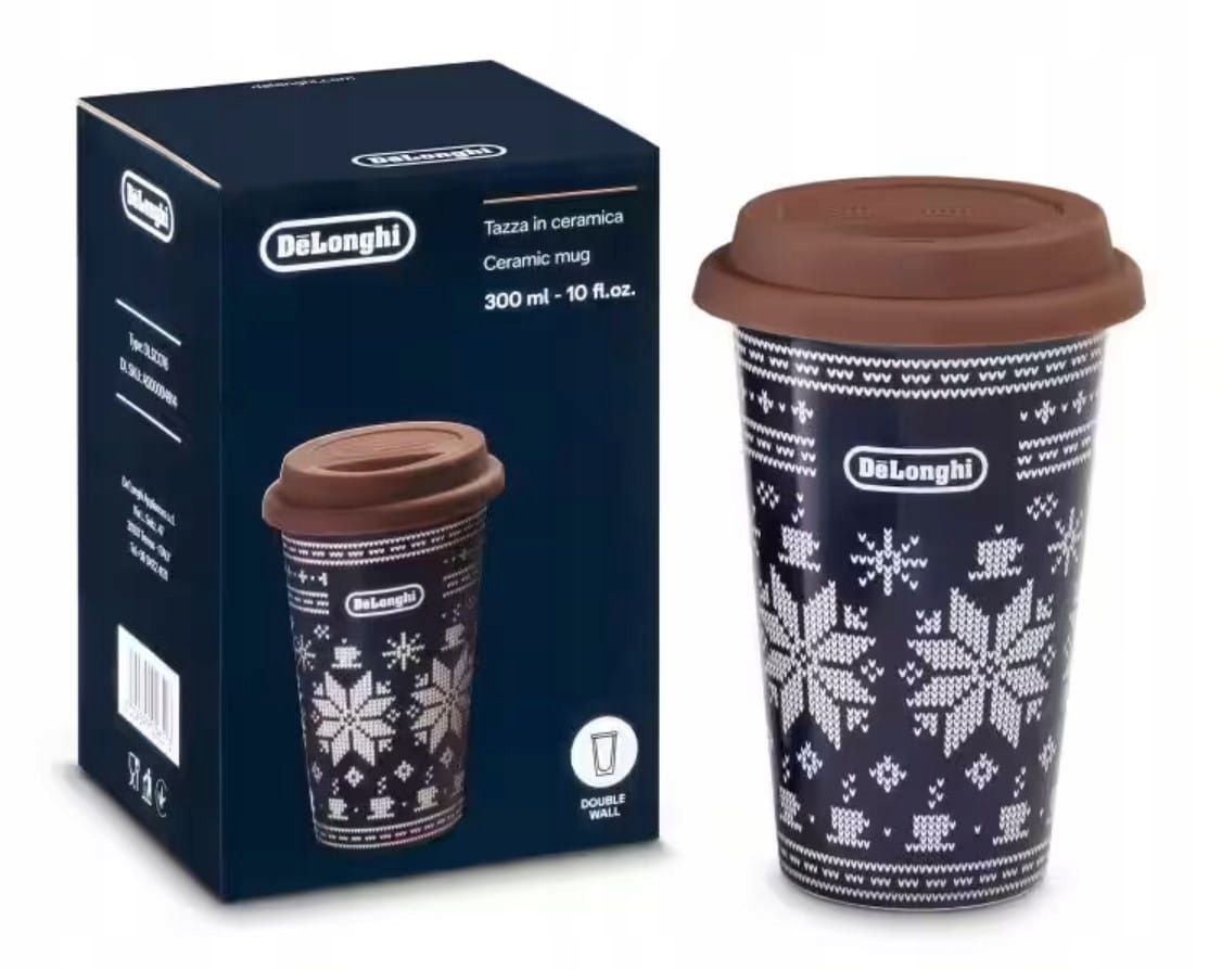  Delonghi dlsc065 ceramic thermo mug 300ml