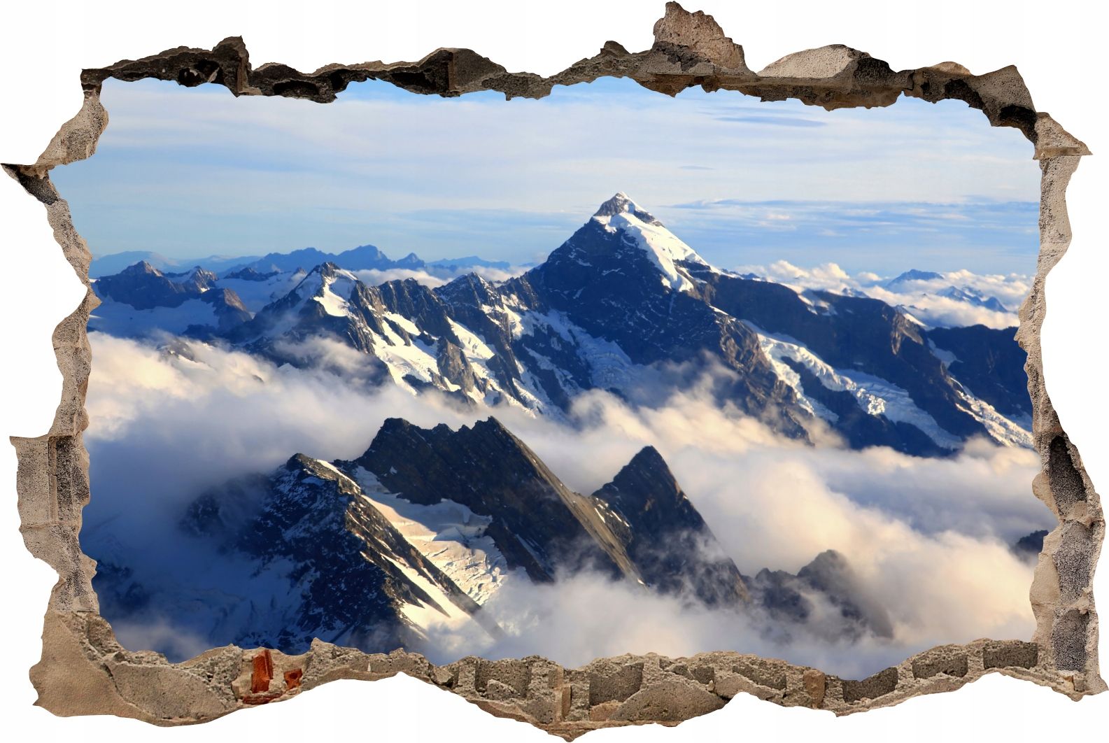  Fototapeedid auk 3d seinakleebis wodospady potok mets loodus