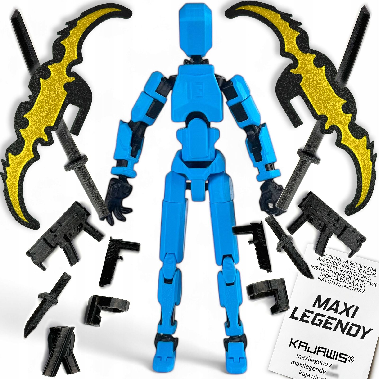  Sběratelská figurka 17cm originál maxi legendy mini figurky kajawis