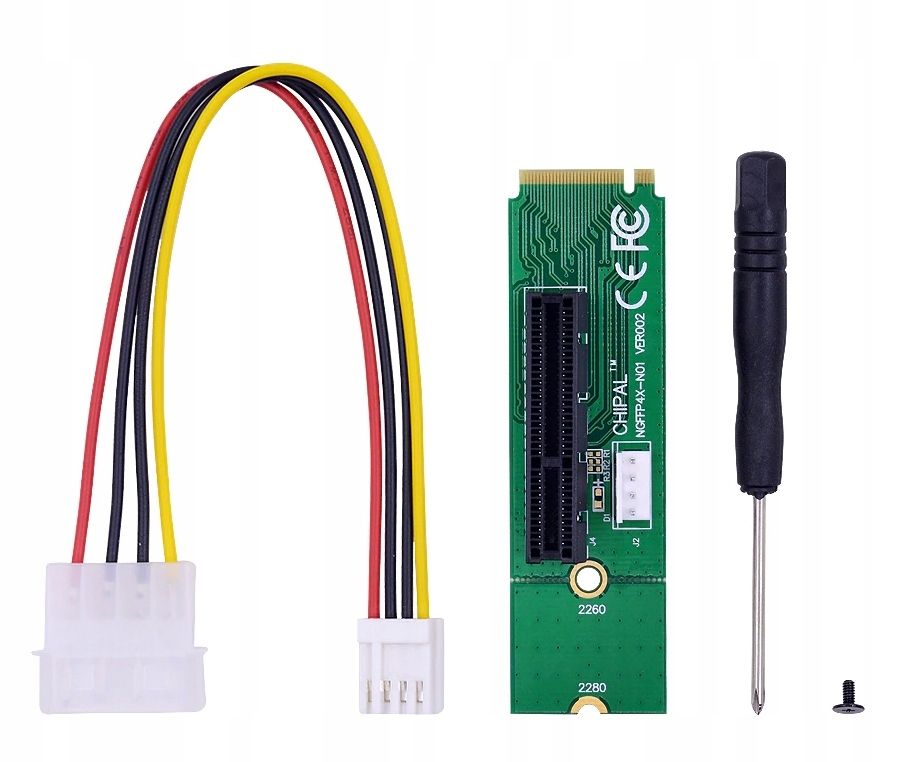  Cable atx 24pin dual psu 2 power sources add2psu riser