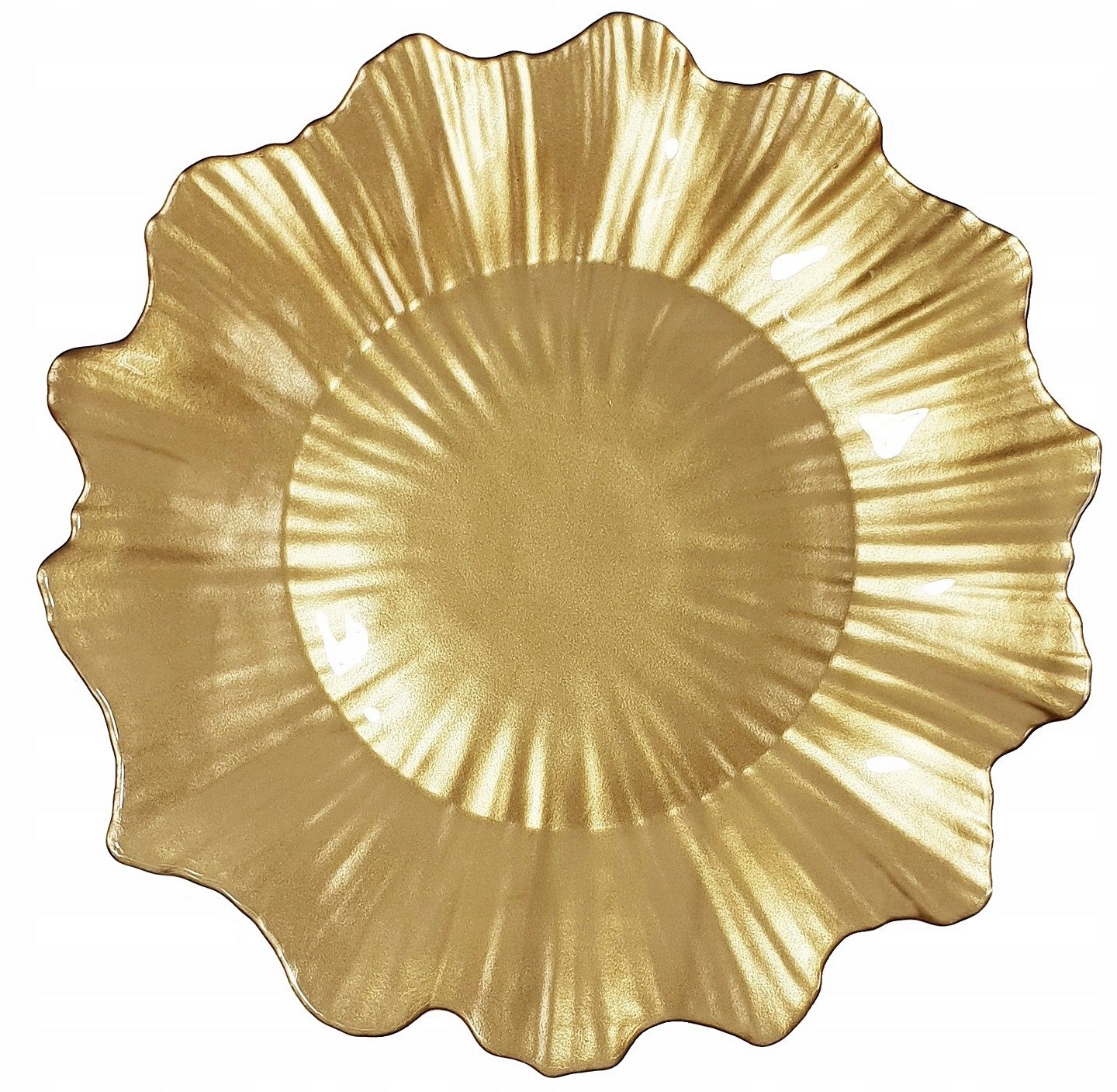  Decorative plate podstwka plastic under the plate gold o33 kp0647a