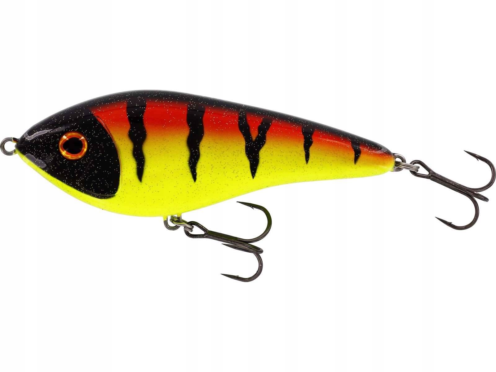  Vobleris westin swim jerk 10cm 34g - skęstantis - 3d rocky red
