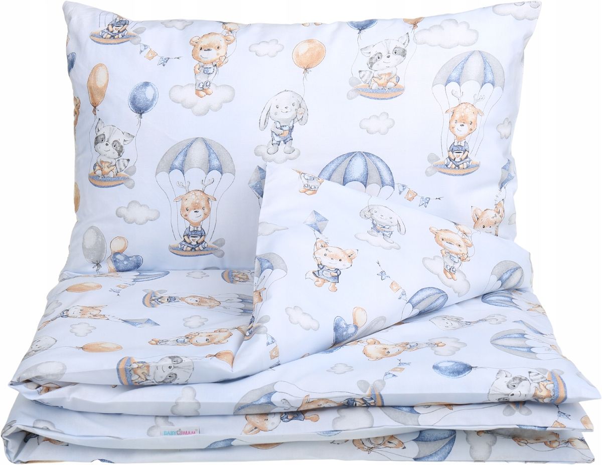  Povlečení do postýlky 120x60 dětinský pro miminka 120x90 cm 2el babymam
