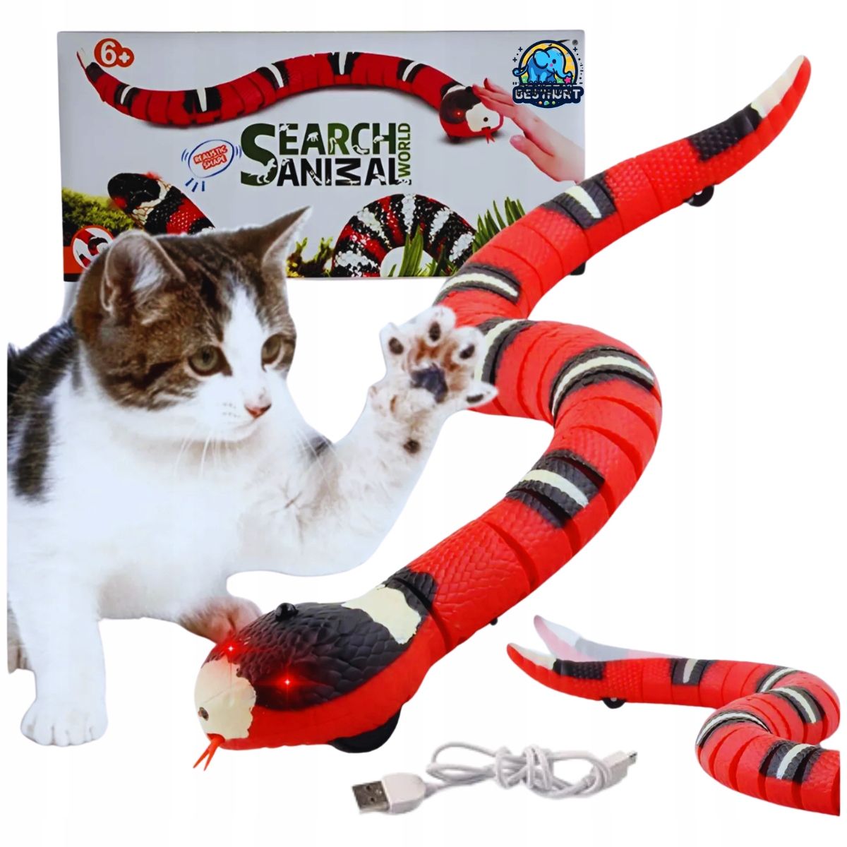  Laser laserpointer taschenlampe 3in1 katzenspielzeug interaktiv unterhaltung