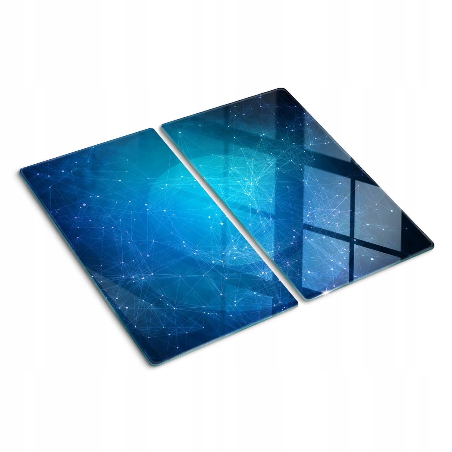  Cutting table glass painting prickly pear 2x30x52 cm
