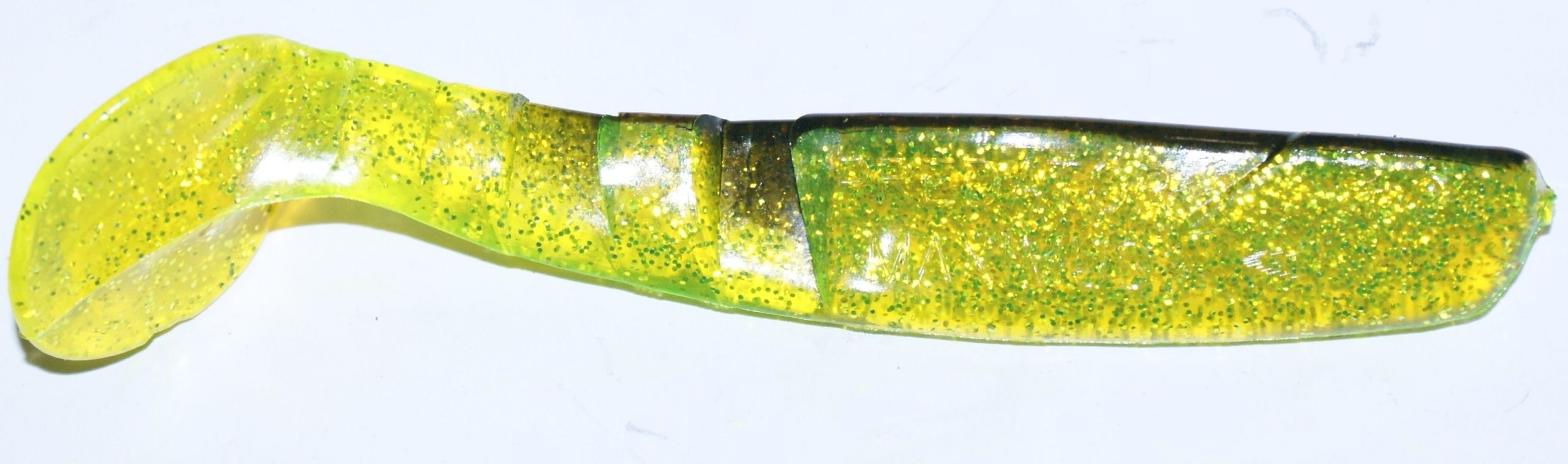  Manns predator 3,5cm geltonas su juodu grzbietem