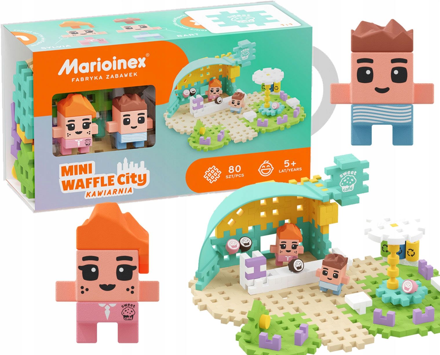  Marioinex waffle mini autos race car, megan, 50 el pink, rennen 2 in 1