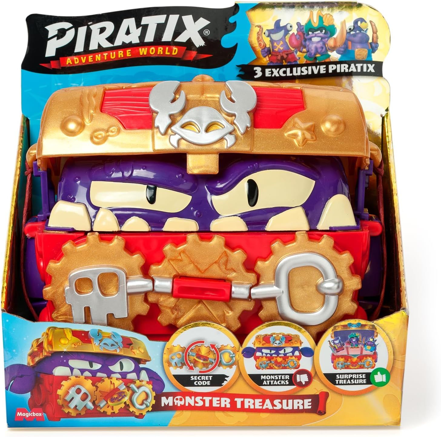  Magicbox - piratix seriál 2 shark treasure - skull cave - jaskyňa czaszek