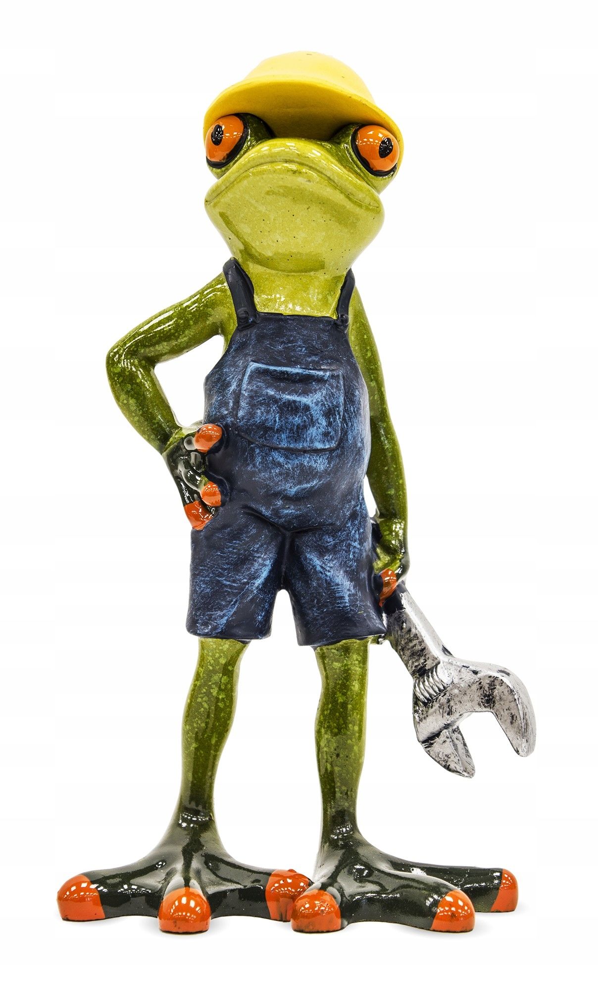  Figur frosch frosch auf rybach angler fischer geschenk