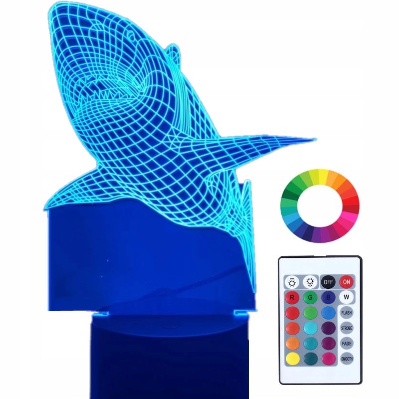  Öine valgus trükiga uv led 3d kalapüük õngitseja õngeritv kala