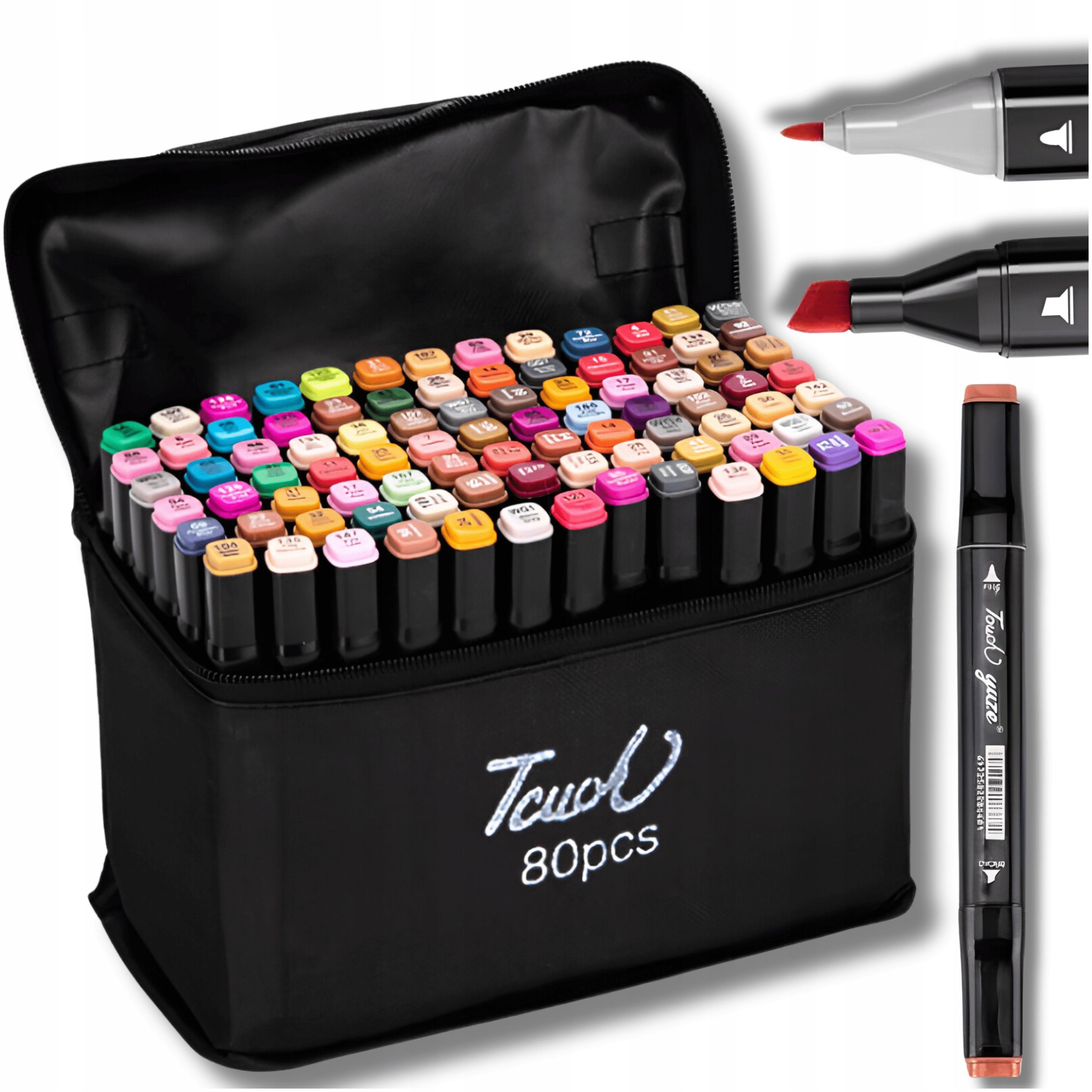  Marker na báze alkoholu 80 počítač. fixky markery obojstranné fixky touch art pro