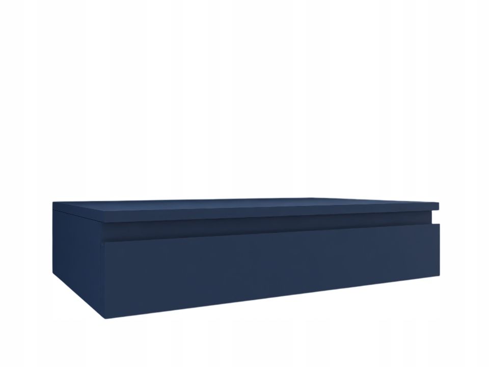  Rippuv konsool kaasaegne tumesinine sinine merevägi blue 80x20x15 plaat kabinet