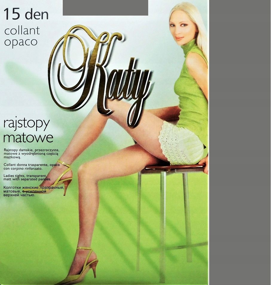  Katy opaco 15den lycra halbmatt bianco 3