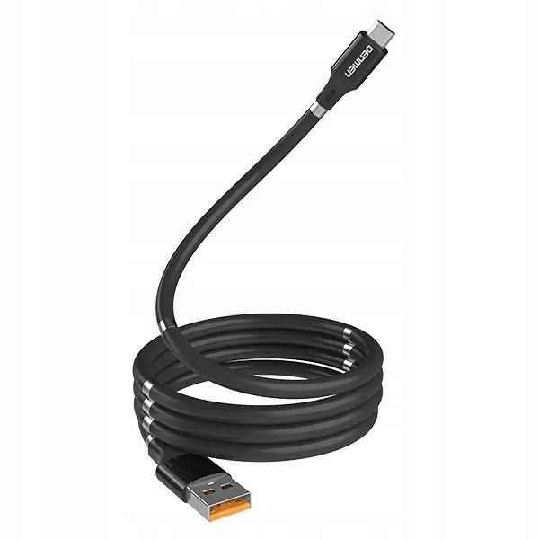  Usb kabel typ c 2.4a červený 2400mah qc 3.0
