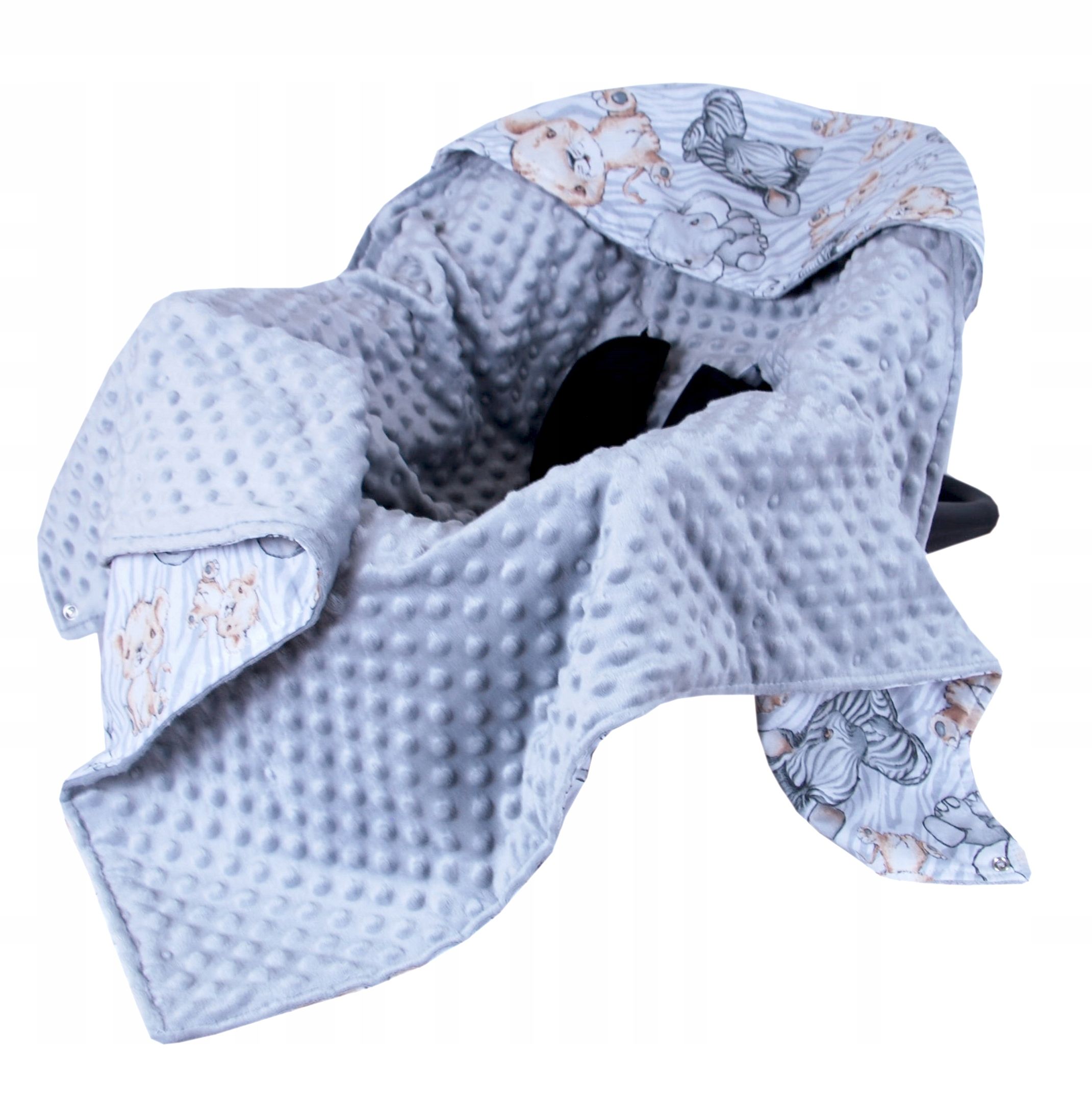  Babylux zakryté prikrývka prikryť pre autosedacku pre dopravcu mušelín muslin