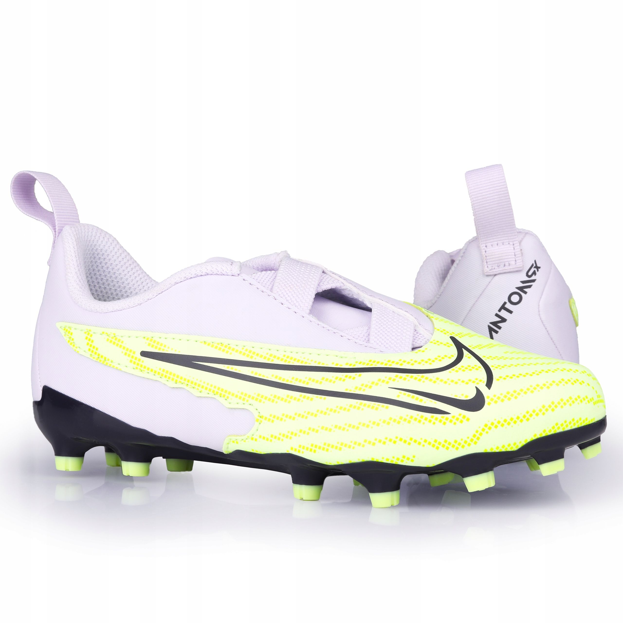  Football boots with spikes nike vapor 14 club fg/mg chlorine blue / laser orange dj2903 484