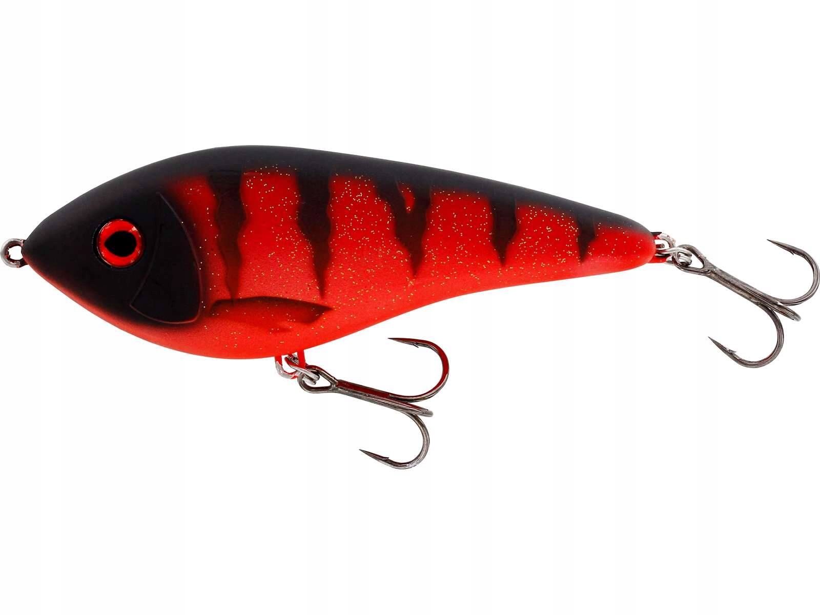  Vobleris westin swim jerk 10cm 34g - skęstantis - 3d rocky red