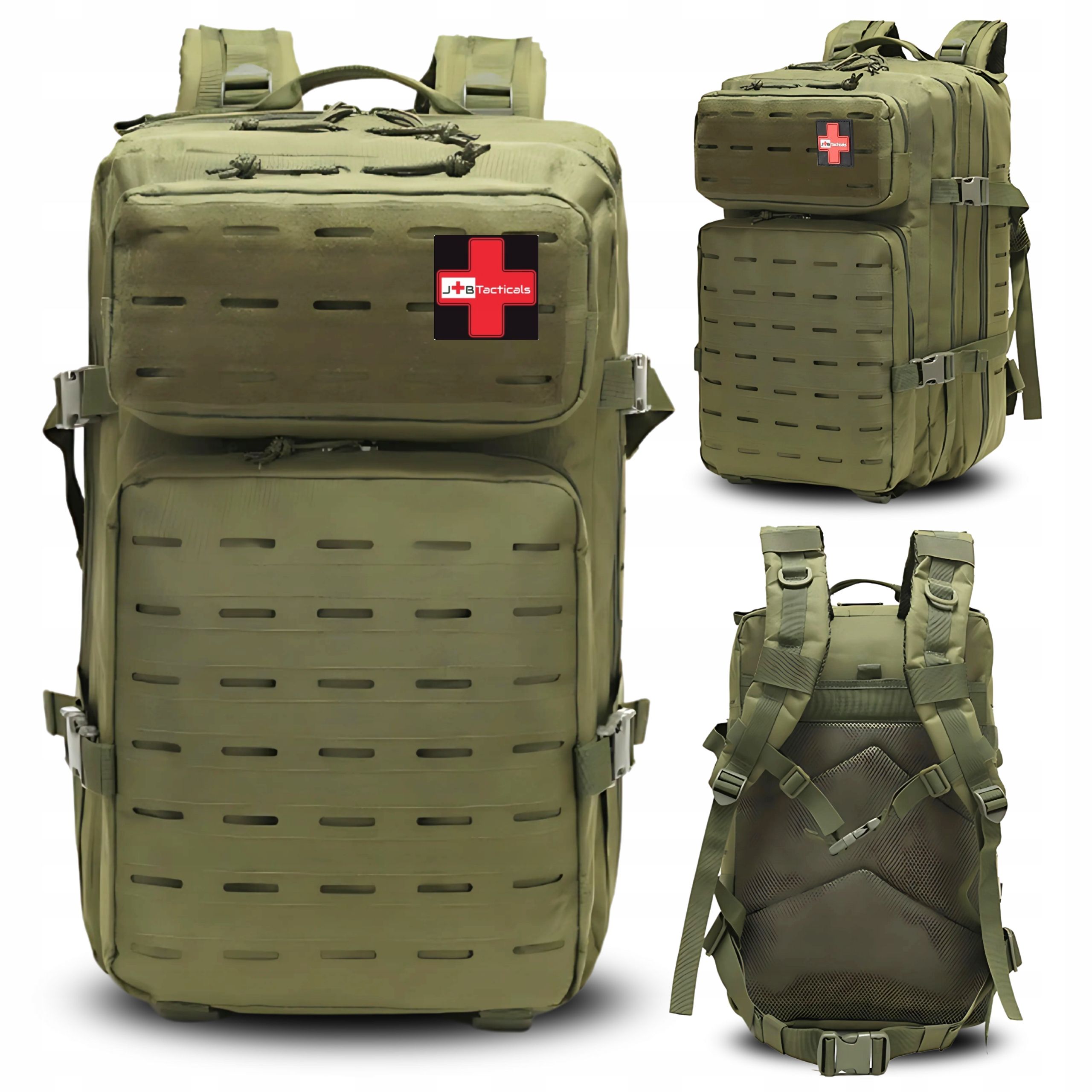  Karinė kuprinė taktinis 45l lazeris cut wz.93 molle karinis turistinis